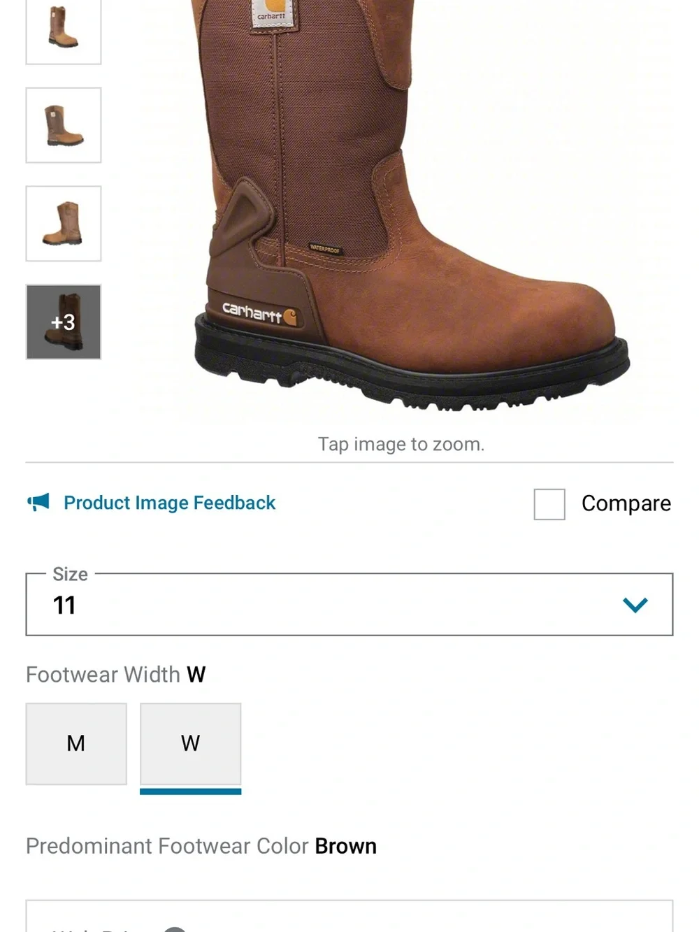 Carhartt work boots 🥾
